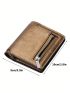 Women's PU Small Compact Bifold Pocket Wallet Ladies Mini Purse With Id Card Window