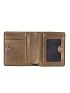 Women's PU Small Compact Bifold Pocket Wallet Ladies Mini Purse With Id Card Window