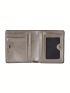 Women's PU Small Compact Bifold Pocket Wallet Ladies Mini Purse With Id Card Window