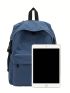 Medium Casual Daypack Release Buckle Design Minimalist