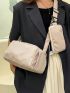 Minimalist Square Bag Zipper With Coin Purse