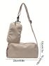 Minimalist Square Bag Zipper With Coin Purse