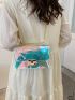Funky Square Bag Small Flap PVC