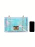 Funky Square Bag Small Flap PVC