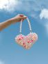 Mini Novelty Bag Beaded Design PMMA