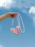 Mini Novelty Bag Colorblock Beaded Design