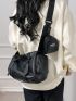 Medium Hobo Bag Black With Coin Purse