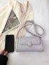 Minimalist Bucket Bag Small Flap