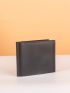Solid Color Small Wallet Fold Over