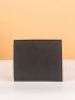 Push Lock Small Wallet Fold Over