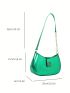 Minimalist Hobo Bag Medium Black