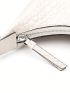 Genuine Leather Crocodile Embossed Hobo Bag Zipper Fashion