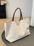 Polyester Shoulder Tote Bag High-capacity