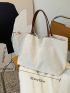 Polyester Shoulder Tote Bag High-capacity