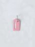 Silicone Luggage Tag Plane Pattern Pink