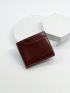 Litchi Embossed Small Wallet PU
