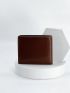 Litchi Embossed Small Wallet PU