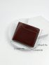 Litchi Embossed Small Wallet PU