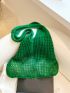 Medium Crochet Bag Hollow Out Design Green