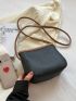 Mini Square Bag Two Tone With Inner Pouch