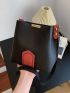 Mini Bucket Bag Two Tone