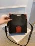 Mini Bucket Bag Two Tone