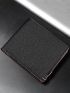 Gray Small Wallet Fold Over Canvas