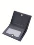 Metal Letter Decor Small Wallet Fold Over