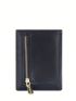 Metal Letter Decor Small Wallet Fold Over