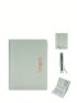 Metal Letter Decor Small Wallet Fold Over