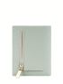 Metal Letter Decor Small Wallet Fold Over