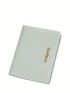 Metal Letter Decor Small Wallet Fold Over