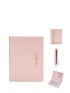 Metal Letter Decor Small Wallet Fold Over