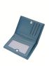 Metal Letter Decor Small Wallet Fold Over