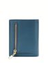 Metal Letter Decor Small Wallet Fold Over