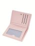 Metal Letter Decor Small Wallet Fold Over