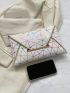 Geometric Pattern Envelope Bag Medium Flap