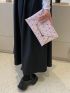 Geometric Pattern Envelope Bag Medium Flap