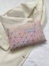 Geometric Pattern Envelope Bag Medium Flap