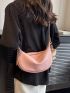 Minimalist Hobo Bag Medium With Bag Charm
