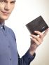Metal Decor Small Wallet Fold Over