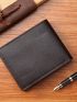 Metal Decor Small Wallet Fold Over