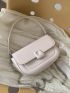 Minimalist Saddle Bag Mini Flap