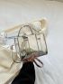 Minimalist Square Bag Mini Double Handle Funky