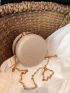 Mini Circle Bag Chain Glamorous For Party