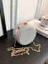 Mini Circle Bag Chain Glamorous For Party