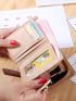 Leaf Cut Out Detail Small Wallet Bifold