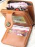Metal Decor Small Wallet Snap Button
