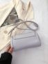 Minimalist Bucket Bag Small Flap