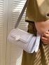 Minimalist Bucket Bag Small Flap